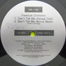 Load image into Gallery viewer, Freestyle Orchestra : Don&#39;t Tell Me (12&quot;)
