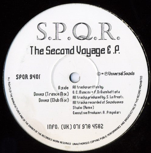 S.P.Q.R. : The Second Voyage E.P. (12