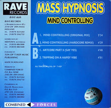Load image into Gallery viewer, Mass Hypnosis : Mind Controlling (12")
