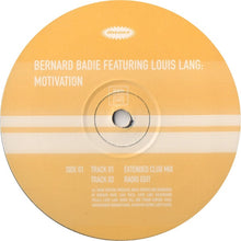 Load image into Gallery viewer, Bernard Badie Featuring Louis Lang : Motivation (12&quot;)
