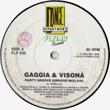 Load image into Gallery viewer, Gaggia* &amp; Visonà* : Party Groove (12")
