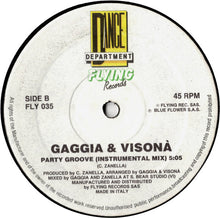 Load image into Gallery viewer, Gaggia* &amp; Visonà* : Party Groove (12")
