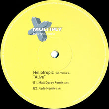 Load image into Gallery viewer, Heliotropic Feat. Verna V.* : Alive (12")
