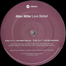 Load image into Gallery viewer, Alton Miller : Love Ballad (12")

