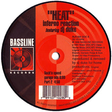 Load image into Gallery viewer, Inferno Reaction Featuring DJ Duke : Heat (12")
