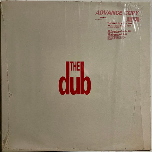 The Dub Duo : The Dub Duo E.P. 001 (12
