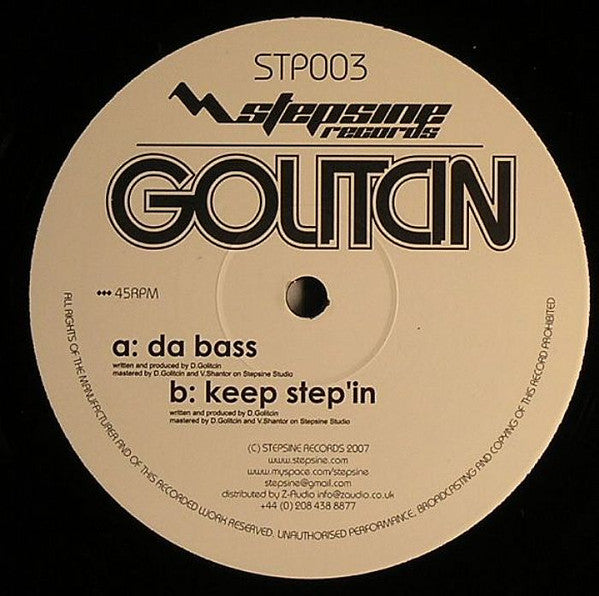 Golitcin : Da Bass / Keep Step'in (12