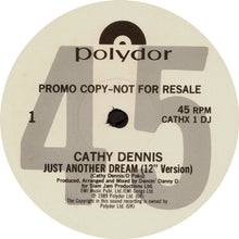 Load image into Gallery viewer, Cathy Dennis : Just Another Dream (12&quot;, Promo)
