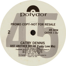 Load image into Gallery viewer, Cathy Dennis : Just Another Dream (12&quot;, Promo)
