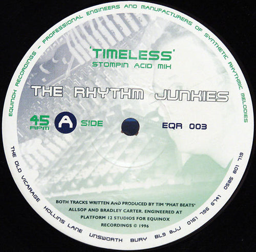 The Rhythm Junkies : Timeless (12