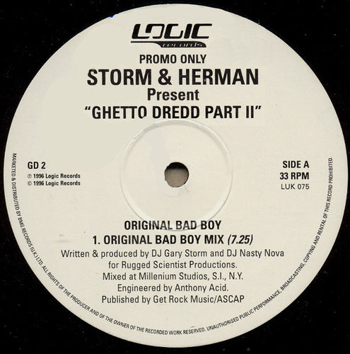 Storm & Herman : Ghetto Dredd Part II (12