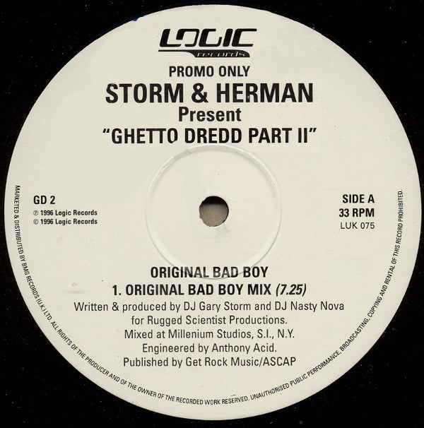 Storm & Herman : Ghetto Dredd Part II (12
