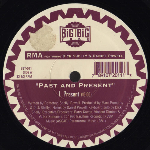 RMA Featuring Dick Shelly & Daniel Powell : Past And Present (12