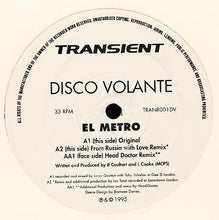 Load image into Gallery viewer, Disco Volante : El Metro (12&quot;)

