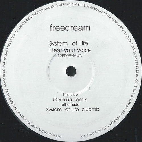 System Of Life : Hear Your Voice (12