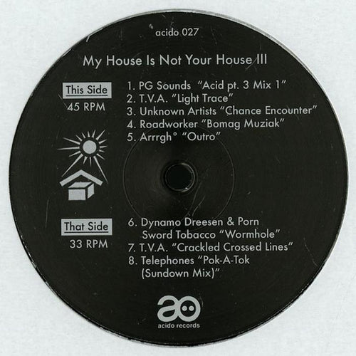 Various : My House Is Not Your House III (12