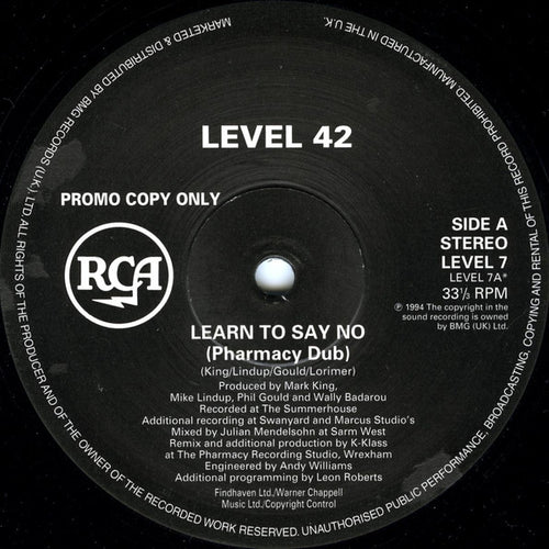 Level 42 : Learn To Say No (12