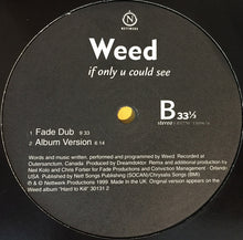 Load image into Gallery viewer, Weed : If Only U Could See (12&quot;)
