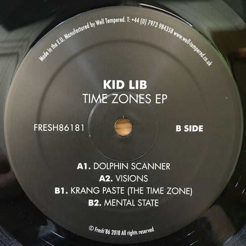 Kid Lib : Time Zones EP (2x12