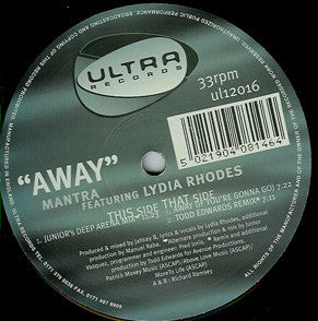 Mantra Featuring Lydia Rhodes : Away (12