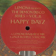 Load image into Gallery viewer, Lemon8 : Presents: The Demon Disco Series - Vol.2 - Happy Dayz (12")
