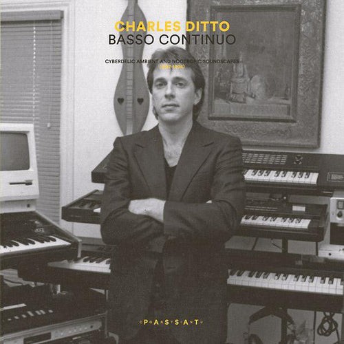 Ditto* : Basso Continuo. Cyberdelic Ambient And Nootropic Soundscapes (1987-1994) (LP, Album, Comp)