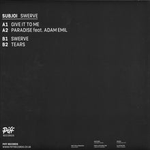 Load image into Gallery viewer, Subjoi : Swerve EP (12&quot;, EP)
