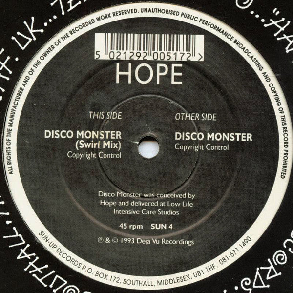 Hope : Disco Monster (12