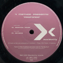 Load image into Gallery viewer, 4 Method Presents Profondo (2) : Grooving House (12&quot;)
