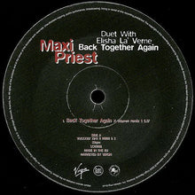 Load image into Gallery viewer, Maxi Priest : Back Together Again (K Warren Remixes) (12")
