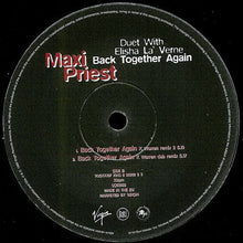 Load image into Gallery viewer, Maxi Priest : Back Together Again (K Warren Remixes) (12")
