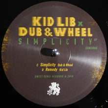 Load image into Gallery viewer, Kid Lib x Dub &amp; Wheel : Simplicity EP  (2x10&quot;, EP)
