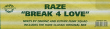 Load image into Gallery viewer, Raze : Break 4 Love (12")
