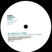 Load image into Gallery viewer, Sasha : Artificial Heart (Unreleased DJ Mixes Part 2) (12")
