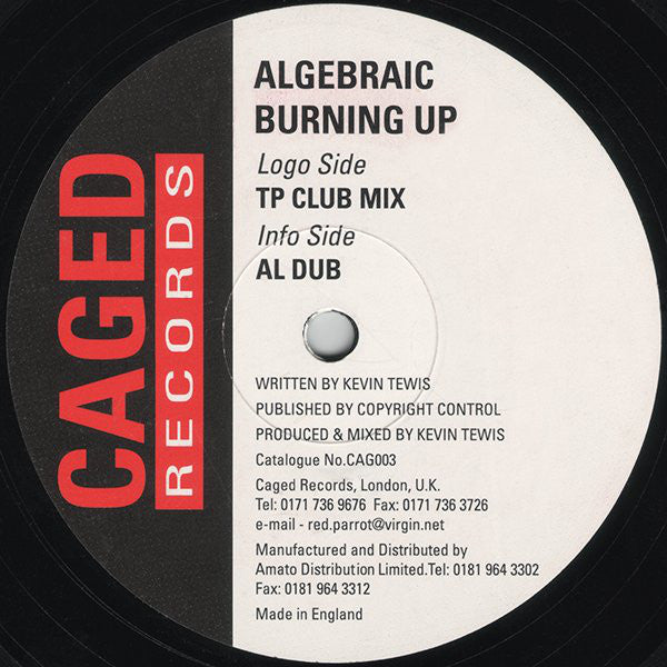 Algebraic : Burning Up (12