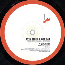 Load image into Gallery viewer, Sven Dedek &amp; Alex Bau : Psychomechanics At Work (12")
