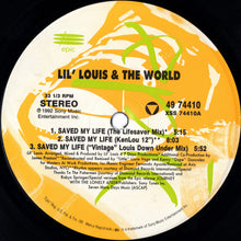 Load image into Gallery viewer, Lil' Louis &amp; The World : Saved My Life (12")
