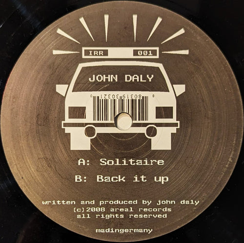 John Daly : Solitaire / Back It Up (12