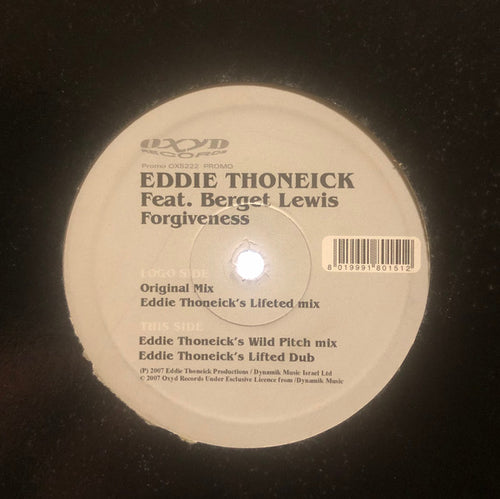 Eddie Thoneick feat. Berget Lewis : Forgiveness (12