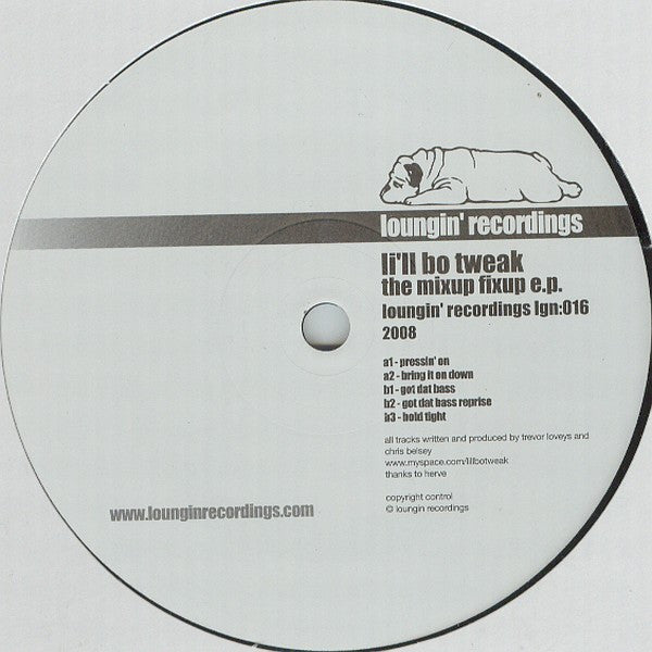 Li'll Bo Tweak : The Mixup Fixup E.P. (12