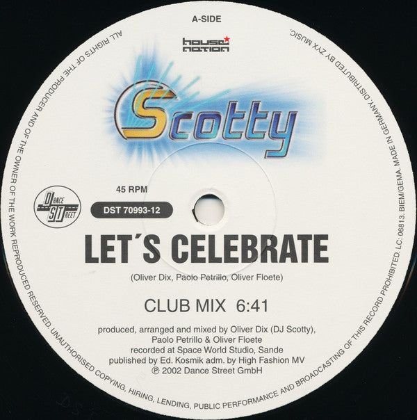 Scotty : Let's Celebrate (12