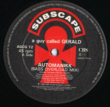 Load image into Gallery viewer, A Guy Called Gerald : Automanikk (Bass Overload Mix) (12&quot;)

