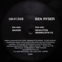 Load image into Gallery viewer, Ben Ryser : Minyou Part B (12")
