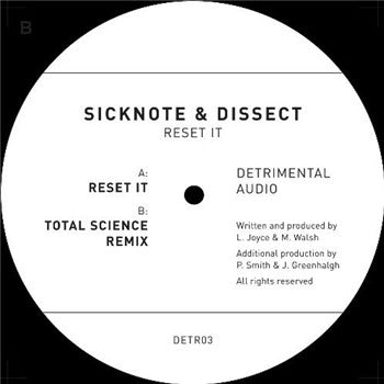 Sicknote (5) & Dissect (2) : Reset It (12