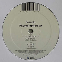 Load image into Gallery viewer, Rossella : Photographers EP (12", EP)
