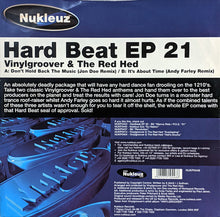 Load image into Gallery viewer, Vinylgroover &amp; The Red Hed : Hardbeat EP 21 (12", EP)
