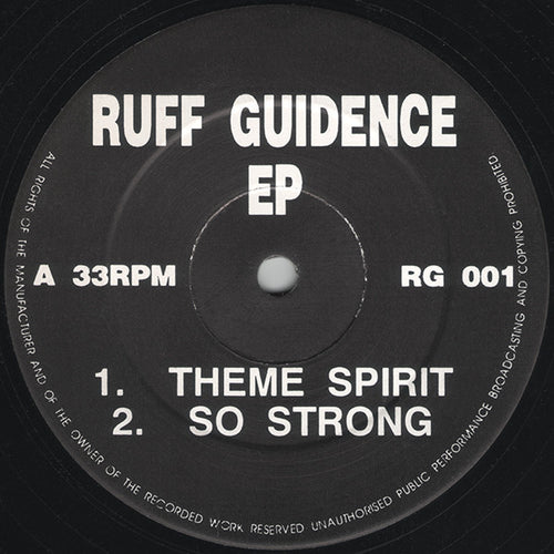 Bay B Kane : Ruff Guidence EP (12