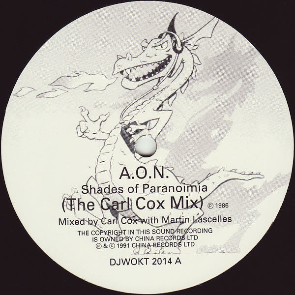 A.O.N.* : Shades Of Paranoimia (The Carl Cox Mix) (12