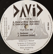 Load image into Gallery viewer, David* : Child Of Mine / Seducer (12&quot;, Promo)
