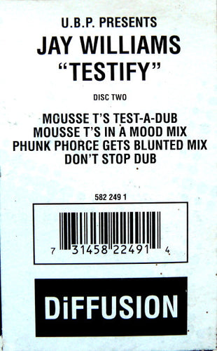 U.B.P.* Presents Jay Williams : Testify (12